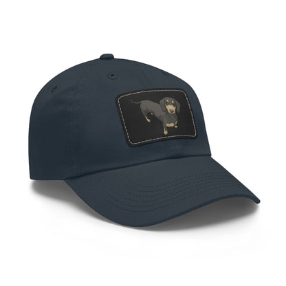 Short Hair Dachshund | Dad Hat - Detezi Designs-23808114480134458002