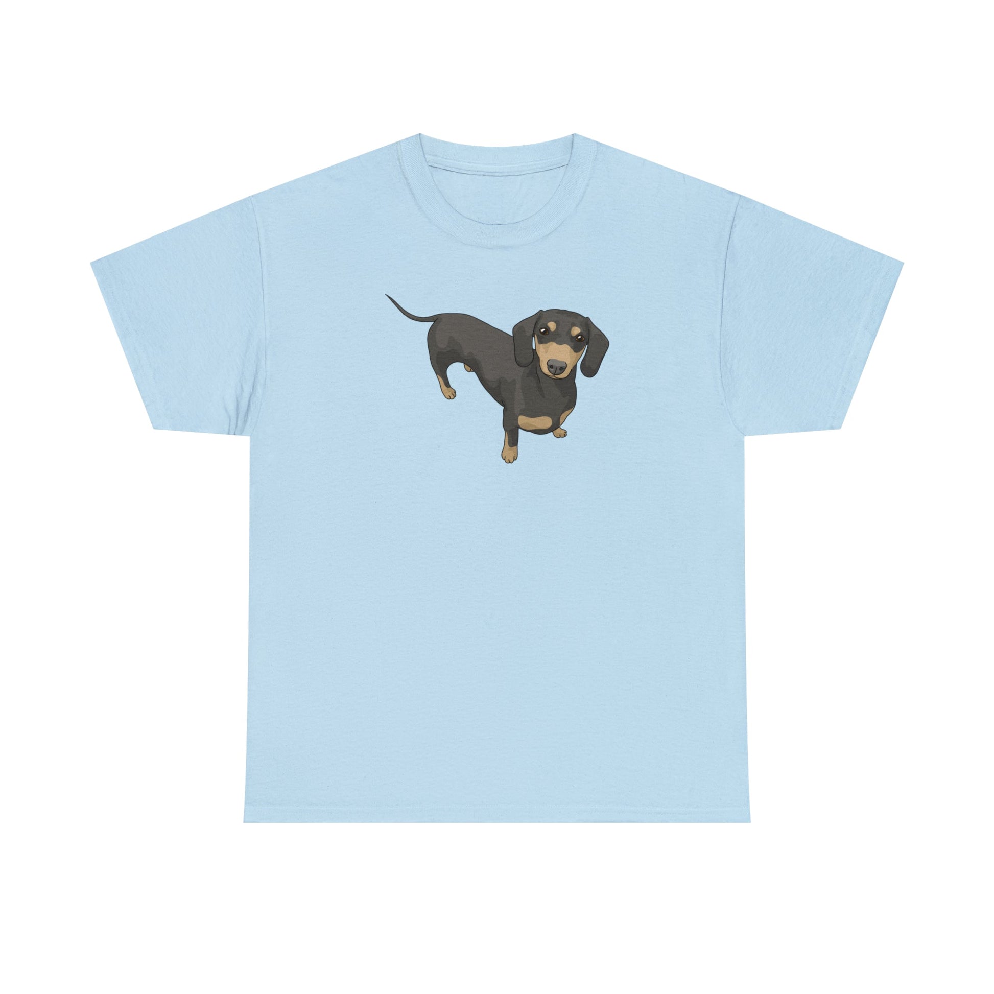 Short Hair Dachshund | T-shirt - Detezi Designs-73671820558801616853