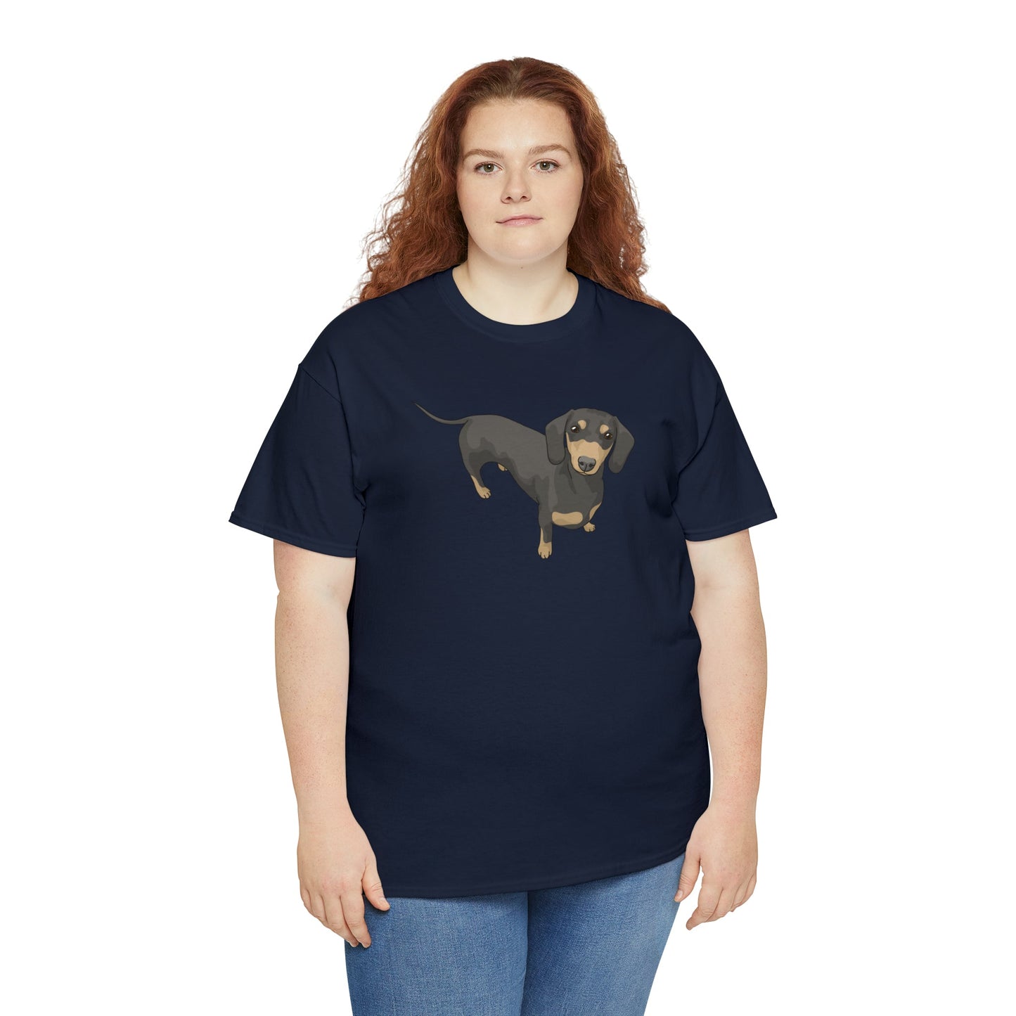 Short Hair Dachshund | T-shirt - Detezi Designs-76375102107623797133