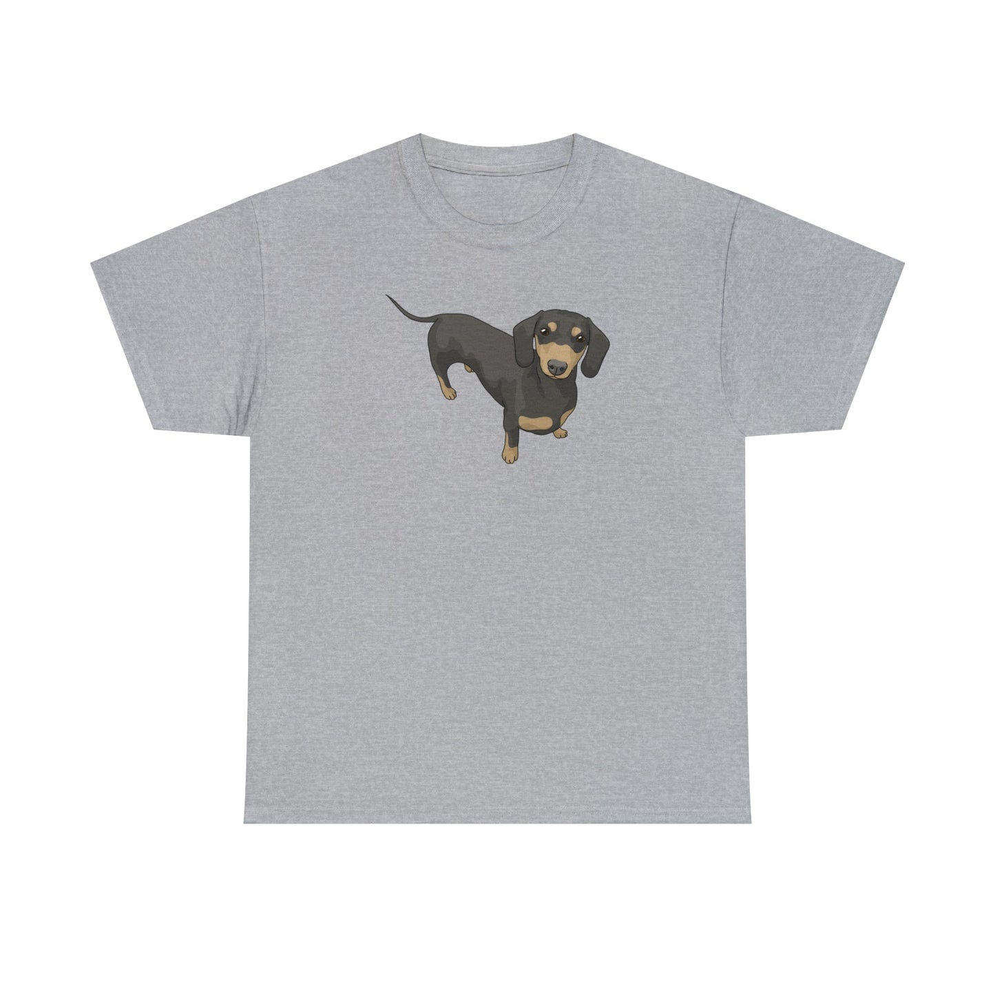 Short Hair Dachshund | T-shirt - Detezi Designs-76375102107623797133