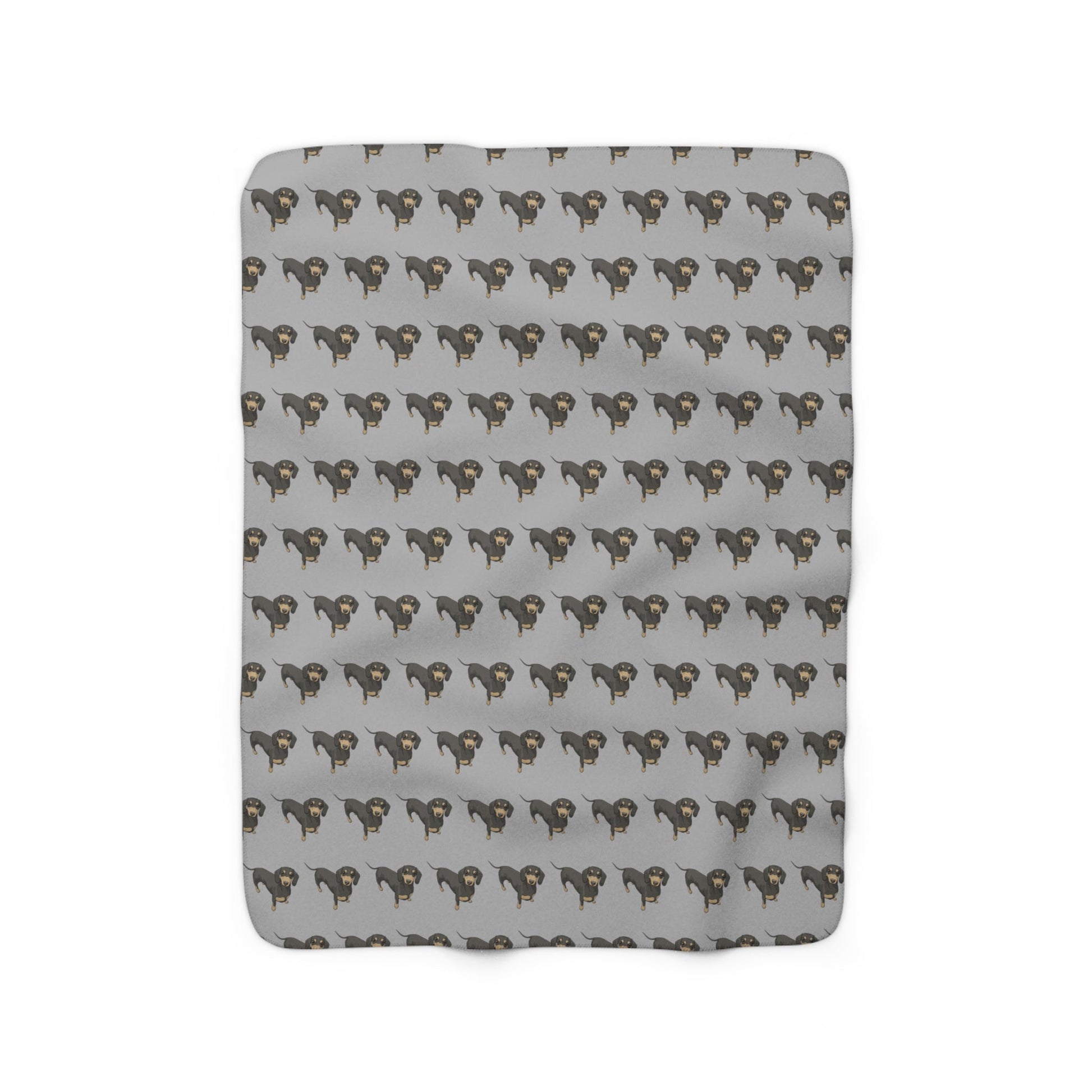 Short Hair Dachshunds | Sherpa Fleece Blanket - Detezi Designs-14917236451919868207