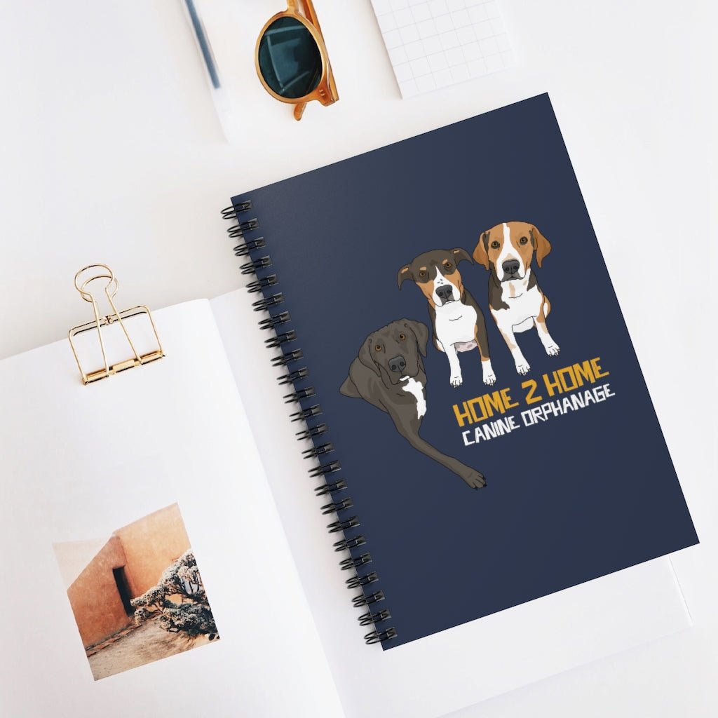 Sirius, Sam, & Ella | FUNDRAISER for Home 2 Home Canine Orphanage | Notebook - Detezi Designs-28789797052137358537