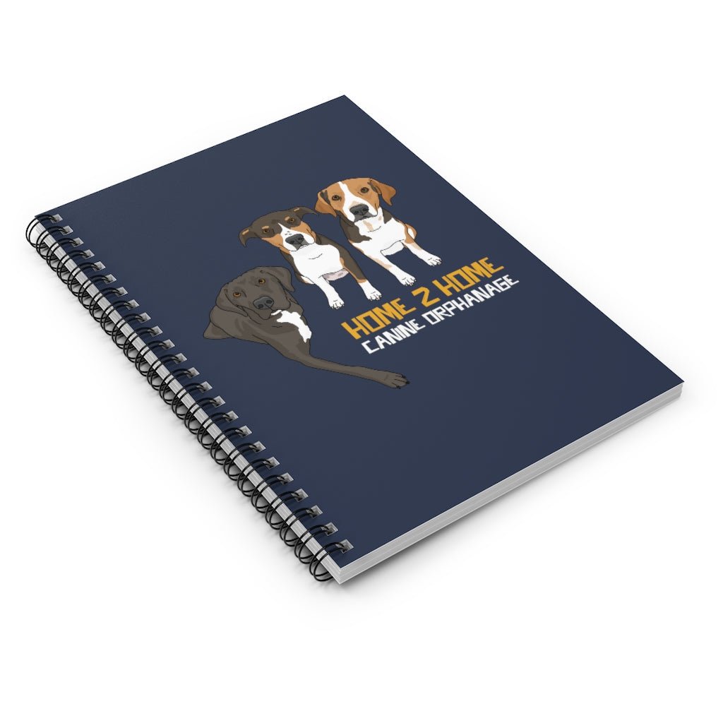 Sirius, Sam, & Ella | FUNDRAISER for Home 2 Home Canine Orphanage | Notebook - Detezi Designs-28789797052137358537