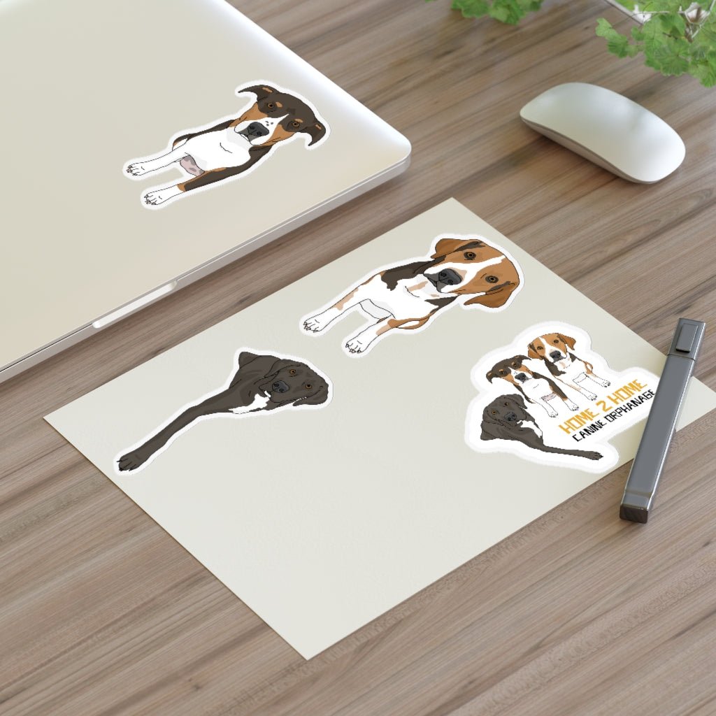 Sirius, Sam, & Ella | FUNDRAISER for Home 2 Home Canine Orphanage | Sticker Sheets - Detezi Designs-24018141204069626437