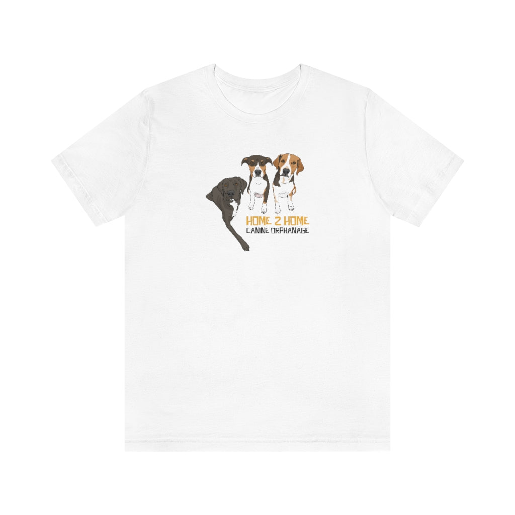 Sirius, Sam, & Ella | FUNDRAISER for Home 2 Home Canine Orphanage | T-shirt - Detezi Designs-10201025747765082573