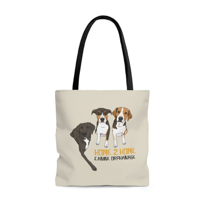 Sirius, Sam, & Ella | FUNDRAISER for Home 2 Home Canine Orphanage | Tote Bag - Detezi Designs-56357378691261097479