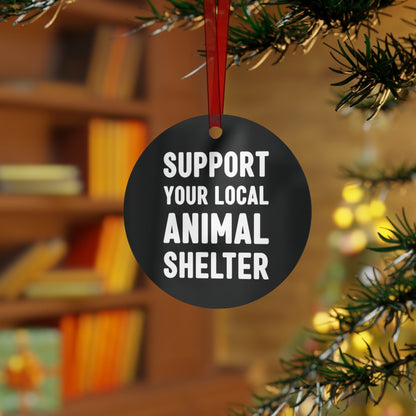 Support Your Local Animal Shelter | 2023 Holiday Ornament - Detezi Designs-16468098694442823069