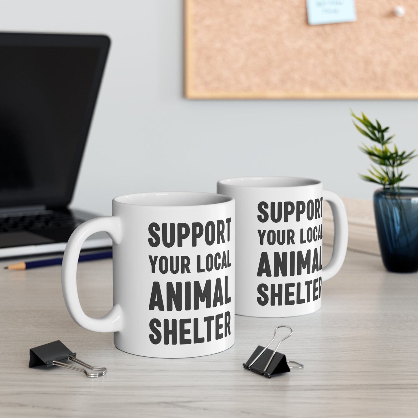 Support Your Local Animal Shelter | Mug - Detezi Designs-10080092771501705351