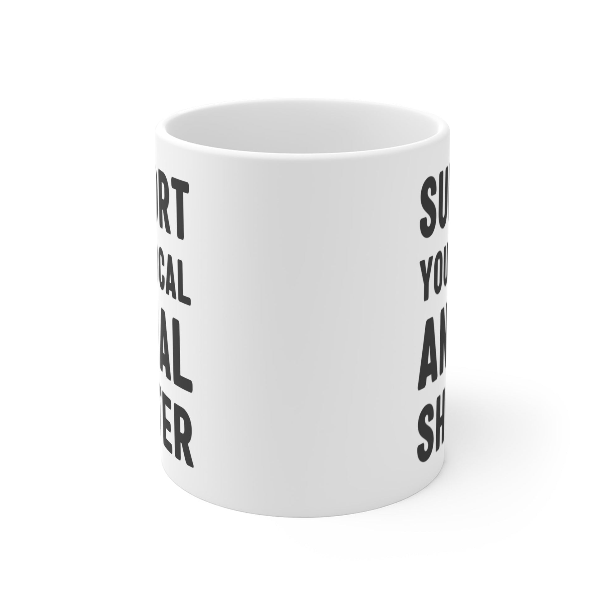 Support Your Local Animal Shelter | Mug - Detezi Designs-10080092771501705351