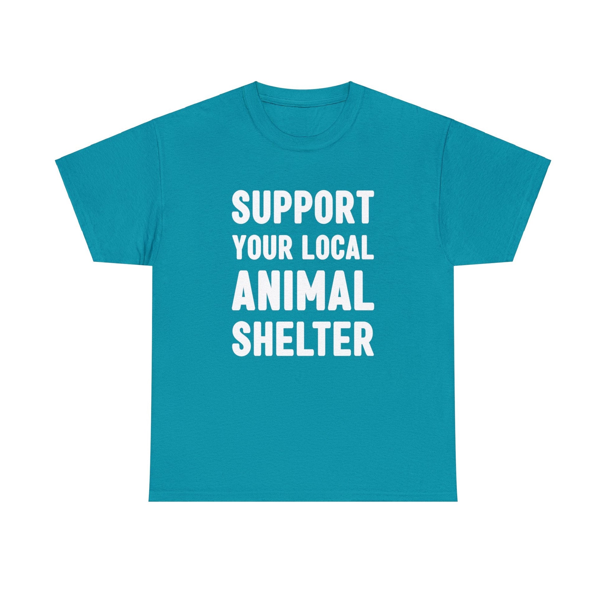 Support Your Local Animal Shelter | Text Tees - Detezi Designs-21340219023741333053