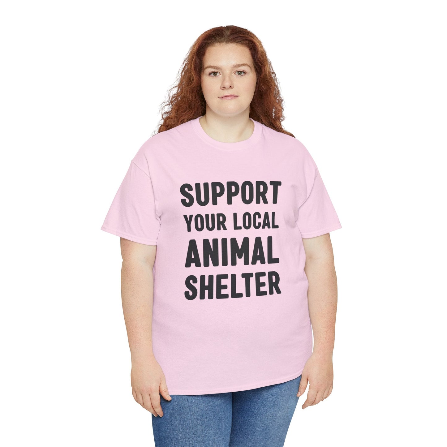 Support Your Local Animal Shelter | Text Tees - Detezi Designs-33578858021926766856