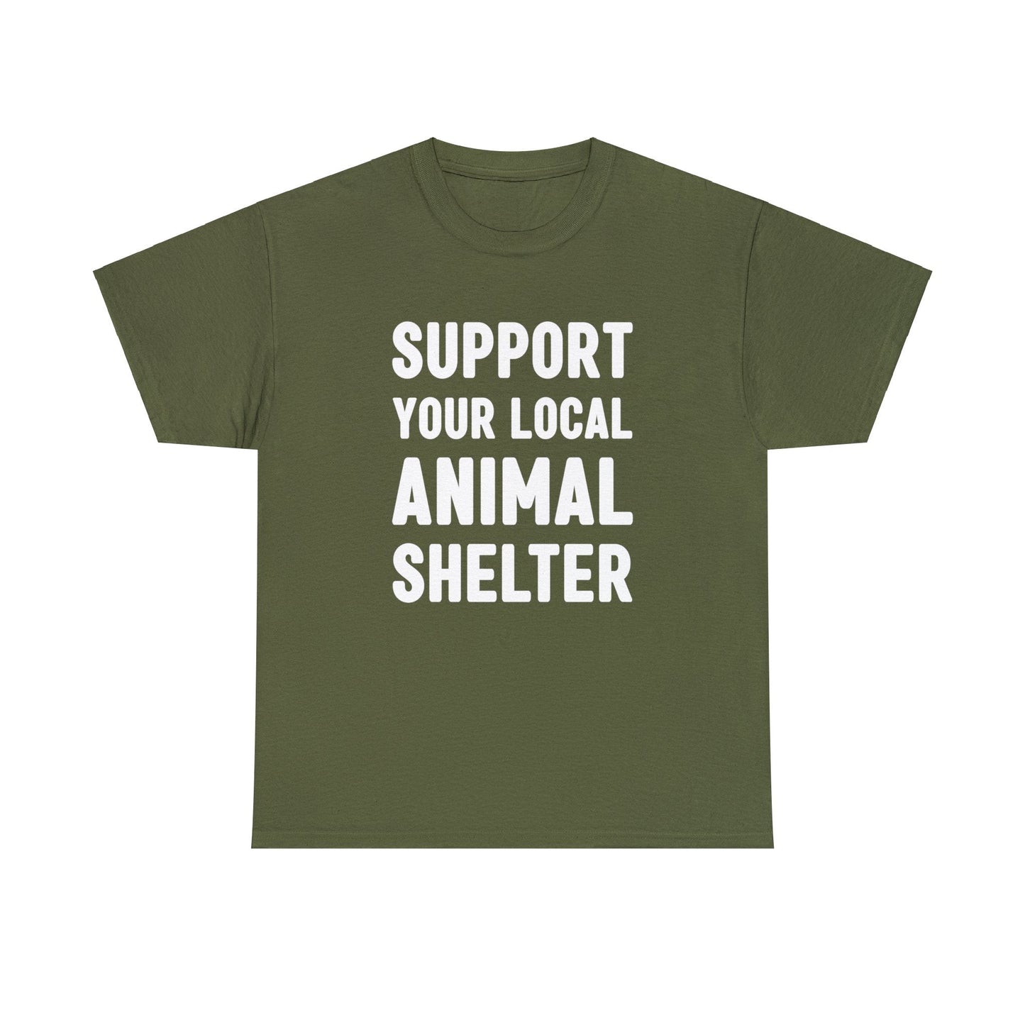 Support Your Local Animal Shelter | Text Tees - Detezi Designs-33578858021926766856