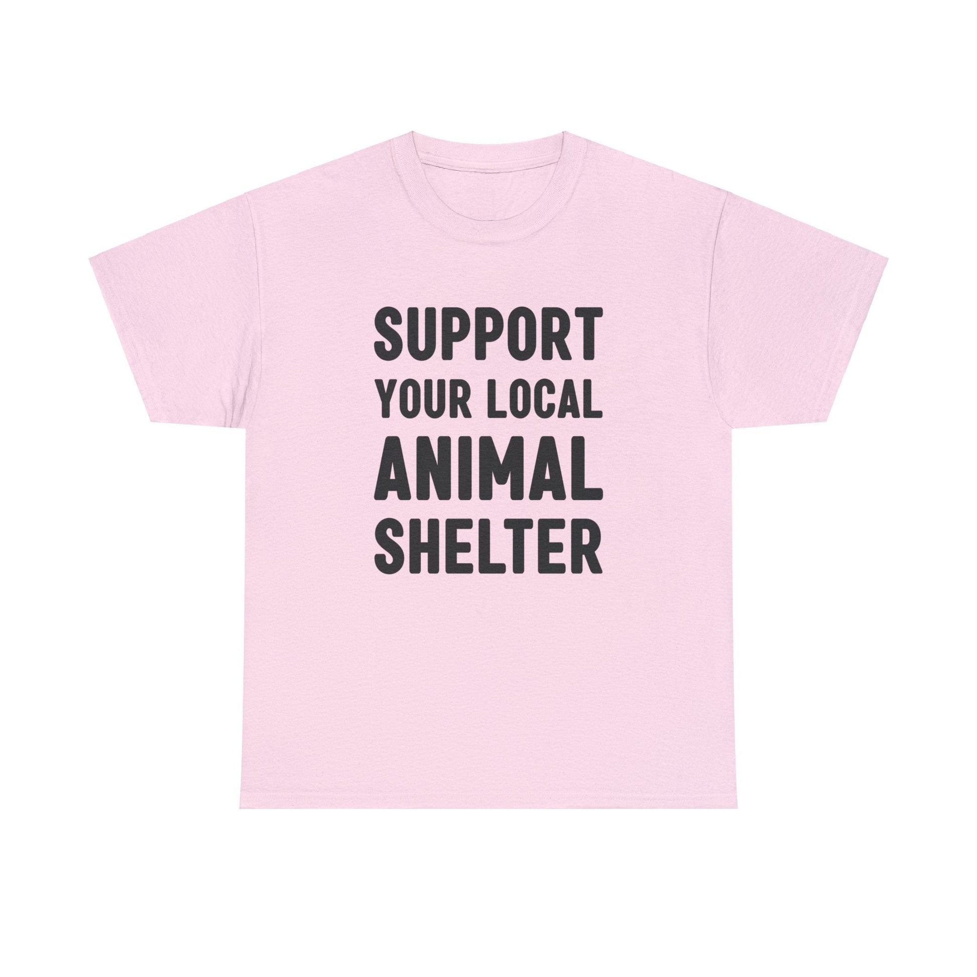 Support Your Local Animal Shelter | Text Tees - Detezi Designs-49088153382977503227