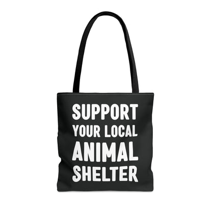 Support Your Local Animal Shelter | Tote Bag - Detezi Designs-10807455358967121342