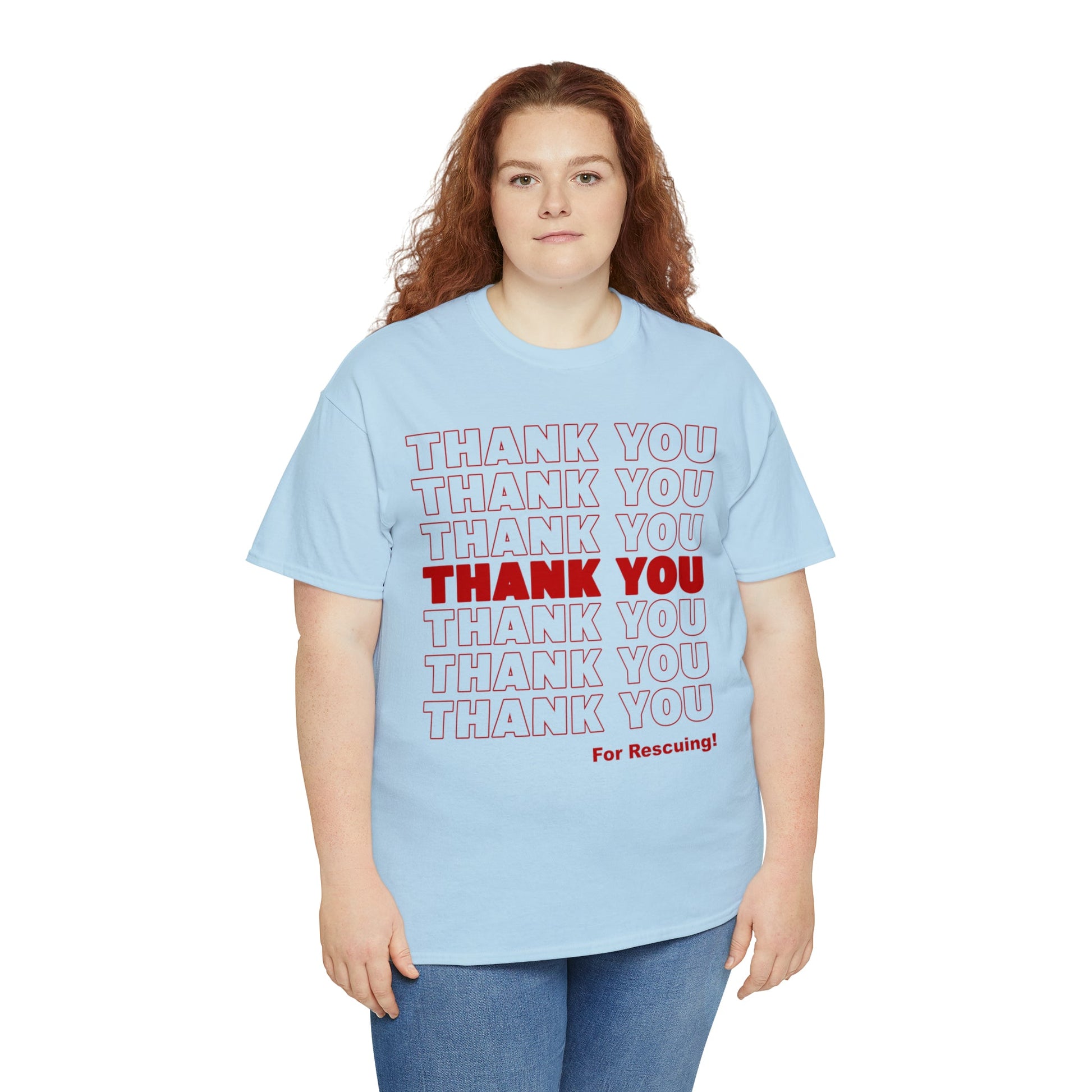 Thank You for Rescuing | Text Tees - Detezi Designs-30705474486544847502