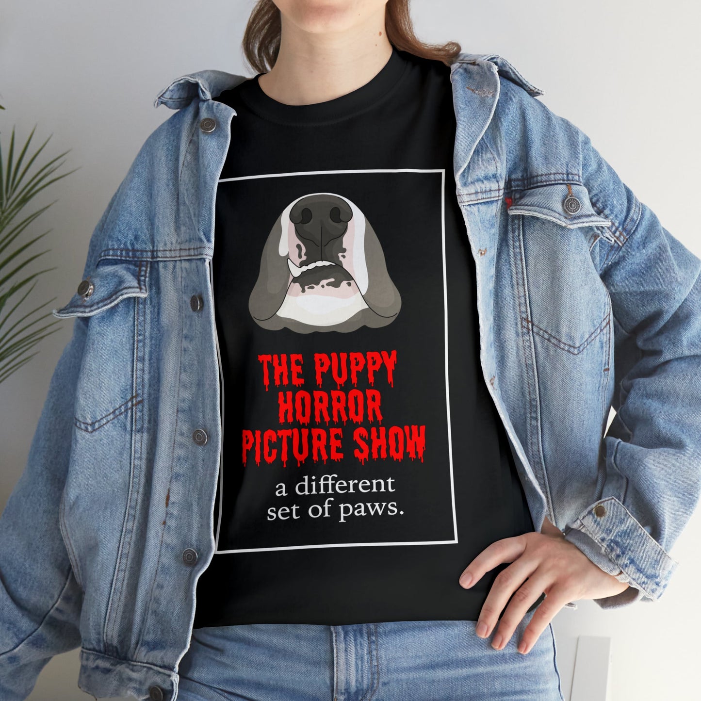 The Puppy Horror Picture Show | T-shirt - Detezi Designs-22596946564256499766