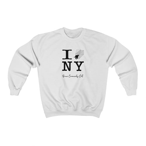 TNRM NY | FUNDRAISER for Bronx Community Cats | Crewneck Sweatshirt - Detezi Designs-26816685891154757262