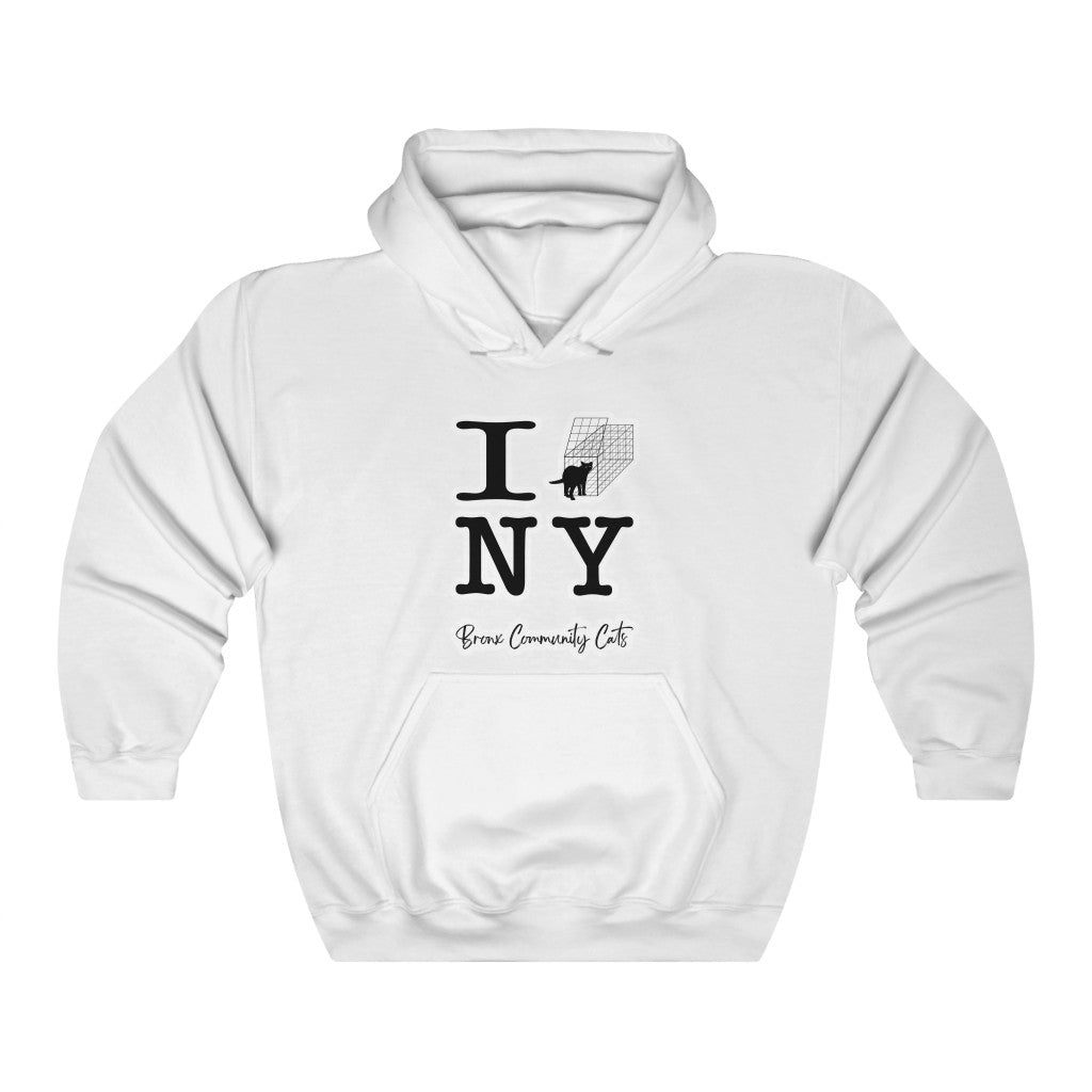 TNRM NY | FUNDRAISER for Bronx Community Cats | Hooded Sweatshirt - Detezi Designs-10522186982624015632