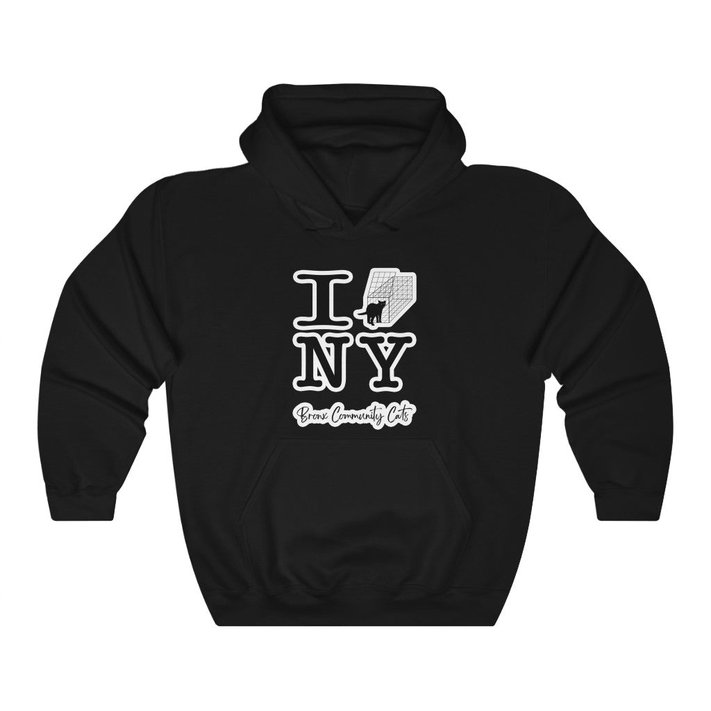 TNRM NY | FUNDRAISER for Bronx Community Cats | Hooded Sweatshirt - Detezi Designs-24104794310770801022