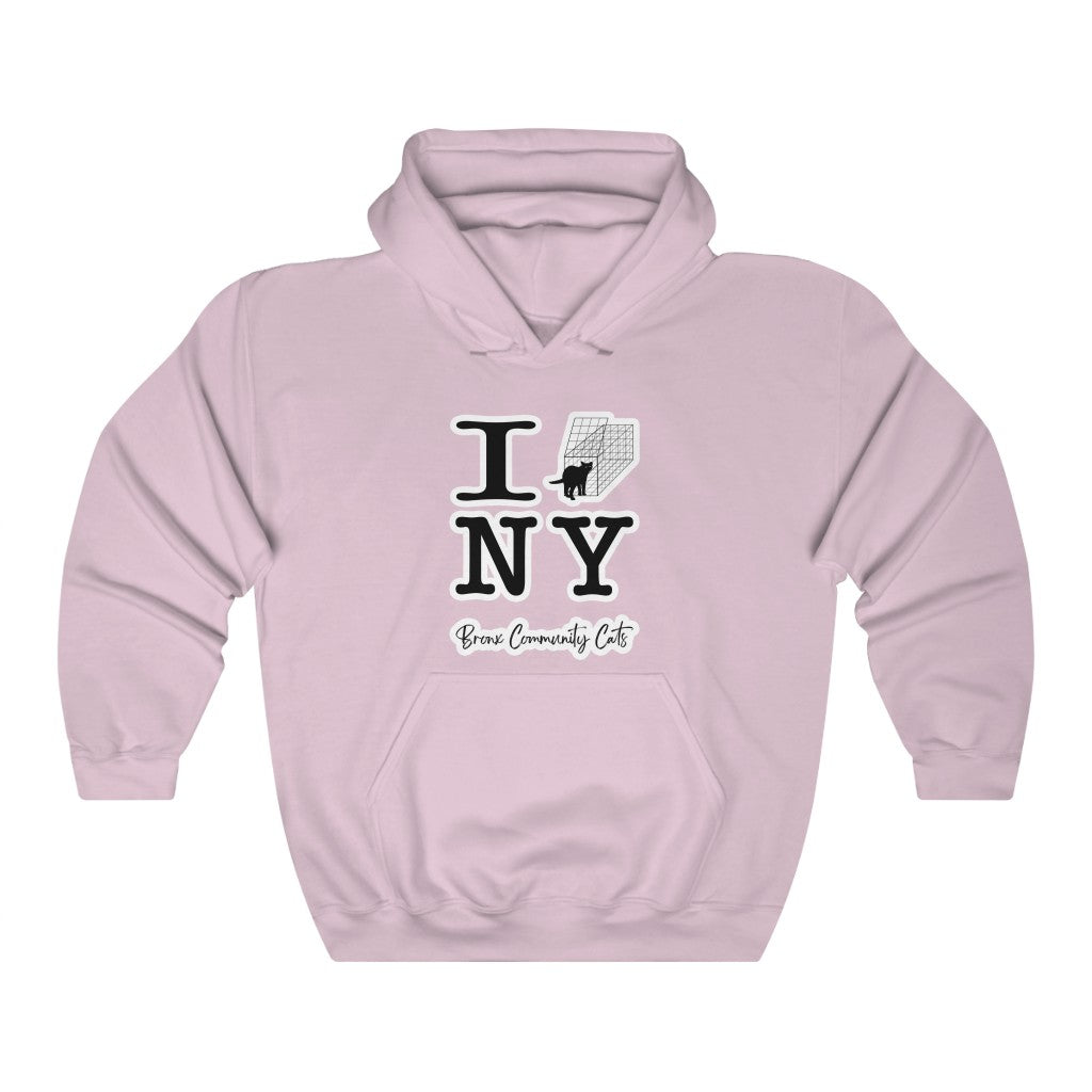 TNRM NY | FUNDRAISER for Bronx Community Cats | Hooded Sweatshirt - Detezi Designs-32731182729124502700
