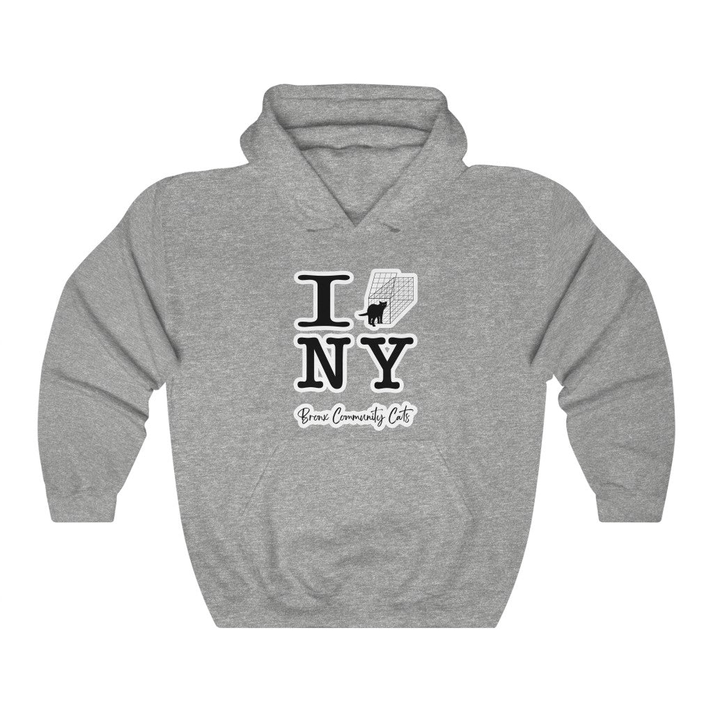 TNRM NY | FUNDRAISER for Bronx Community Cats | Hooded Sweatshirt - Detezi Designs-40327846288516304986