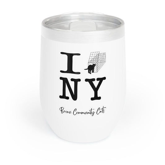 TNRM NY | FUNDRAISER for Bronx Community Cats | Wine Tumbler - Detezi Designs-20221698750104857815