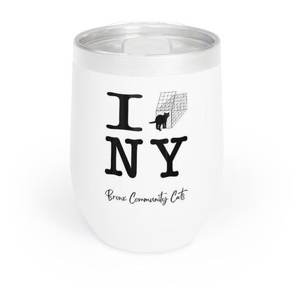 TNRM NY | FUNDRAISER for Bronx Community Cats | Wine Tumbler - Detezi Designs-20221698750104857815