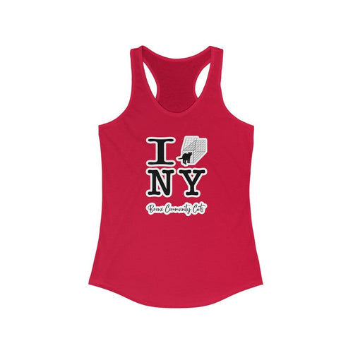 TNRM NY | FUNDRAISER for Bronx Community Cats | Women's Racerback Tank - Detezi Designs-27612368493355381446