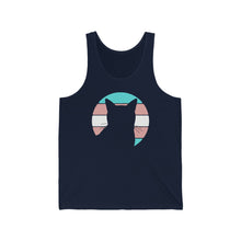 Load image into Gallery viewer, Trans Pride | Cat Silhouette | Unisex Jersey Tank - Detezi Designs-16308731162846874931
