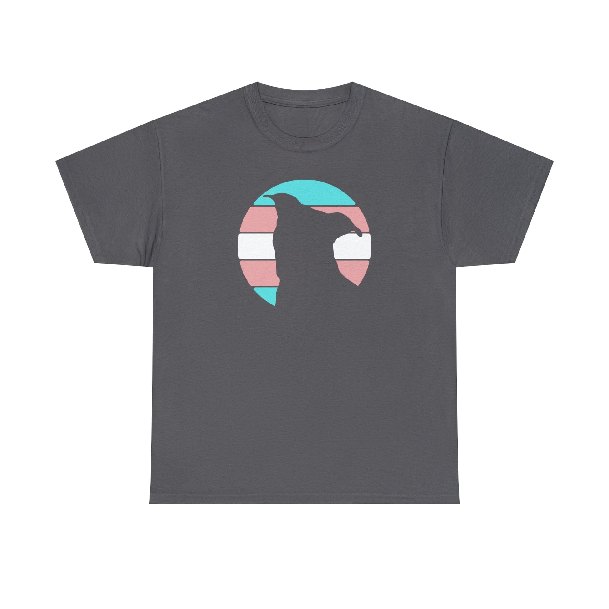 Trans Pride | Pit Bull Silhouette | T-shirt - Detezi Designs-23573977887976012637