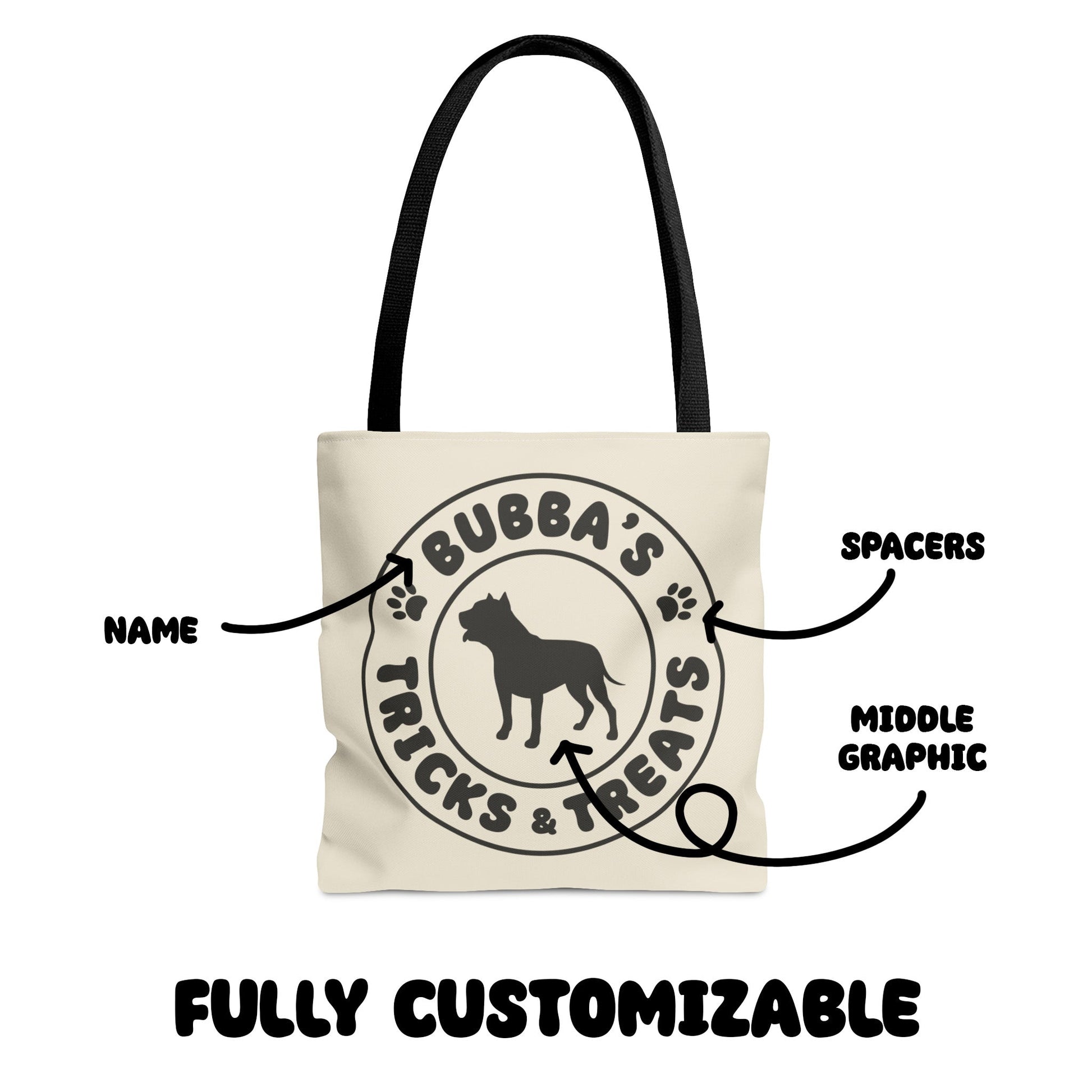 Tricks & Treats | Fully Customizable Tote Bag - Detezi Designs-FCT001