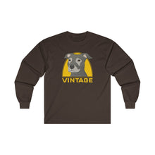 Load image into Gallery viewer, Vintage Dog | Long Sleeve Tee - Detezi Designs-10164769276453288094
