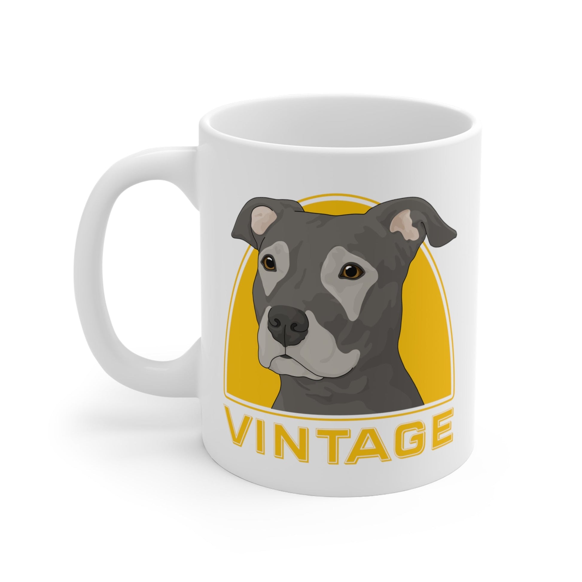 Vintage Dog | Mug - Detezi Designs-62481359781522981284