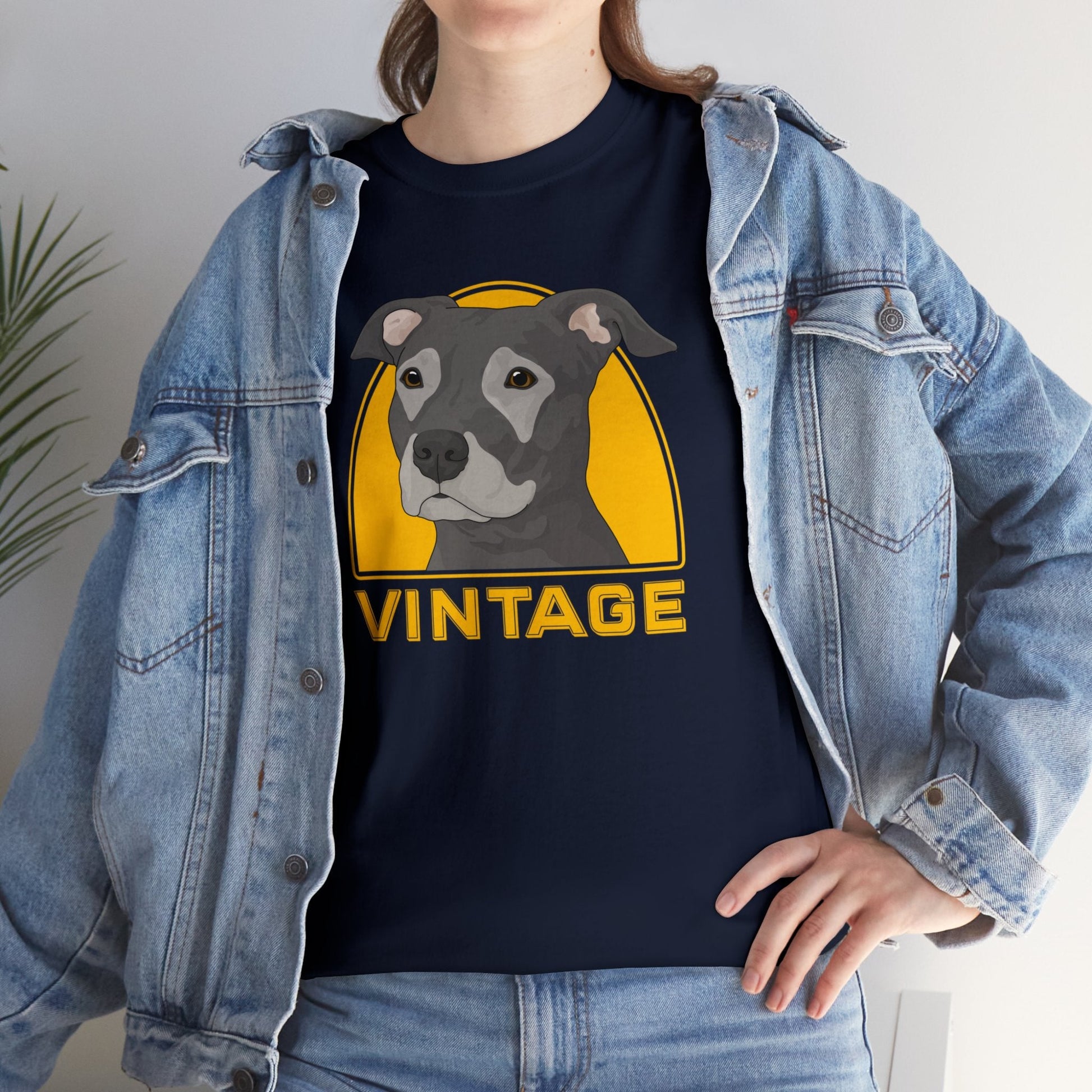 Vintage Dog | T-shirt - Detezi Designs-27703669926671510226