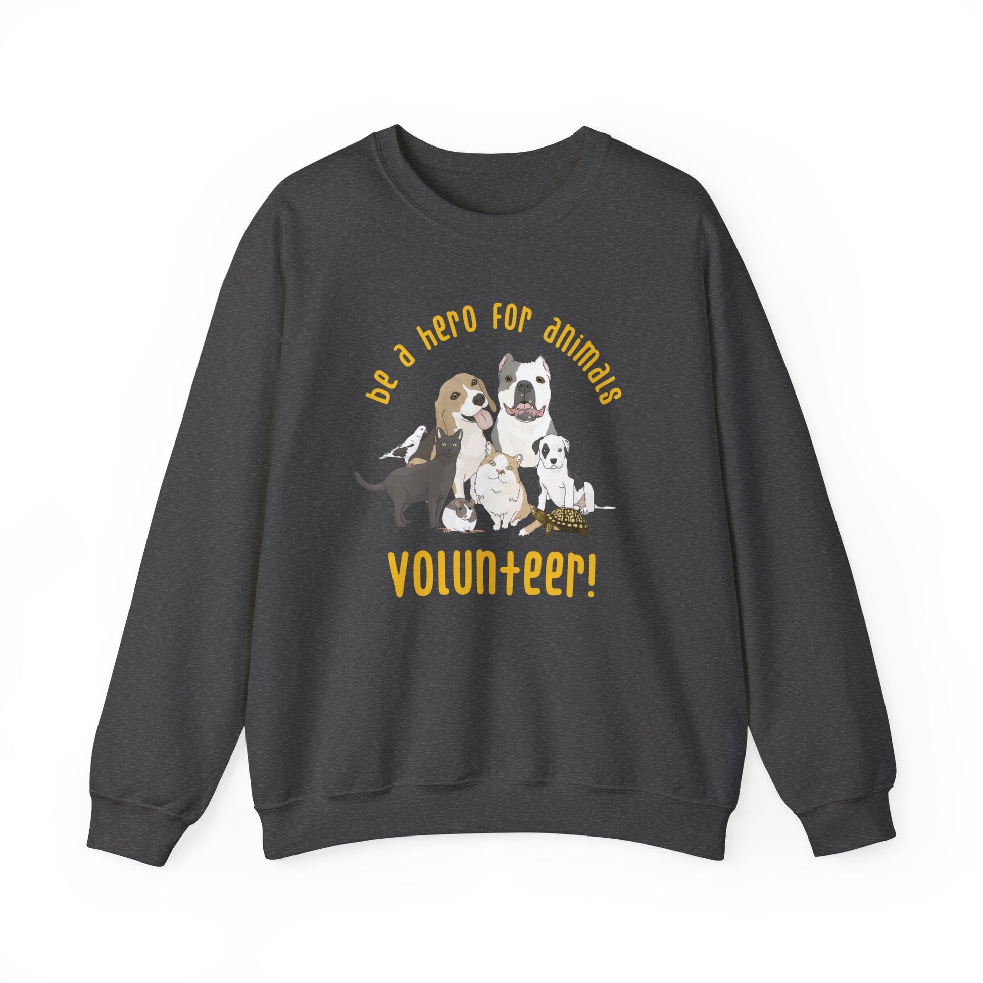 Volunteer! | Crewneck Sweatshirt - Detezi Designs-25227460849930971399