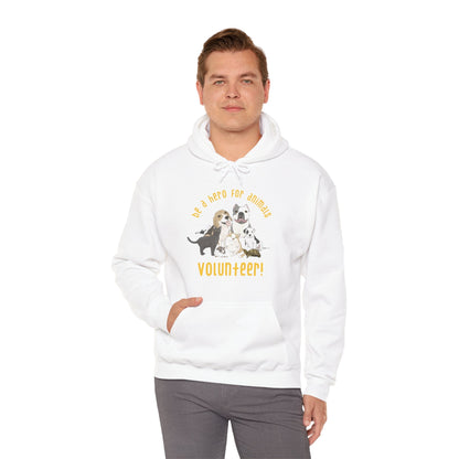 Volunteer! | Hooded Sweatshirt - Detezi Designs-19711015663228322933