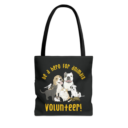 Volunteer! | Tote Bag - Detezi Designs-17184631638649733686