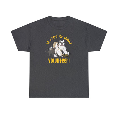 Volunteer! | Unisex T-shirt - Detezi Designs-13357636175490034818