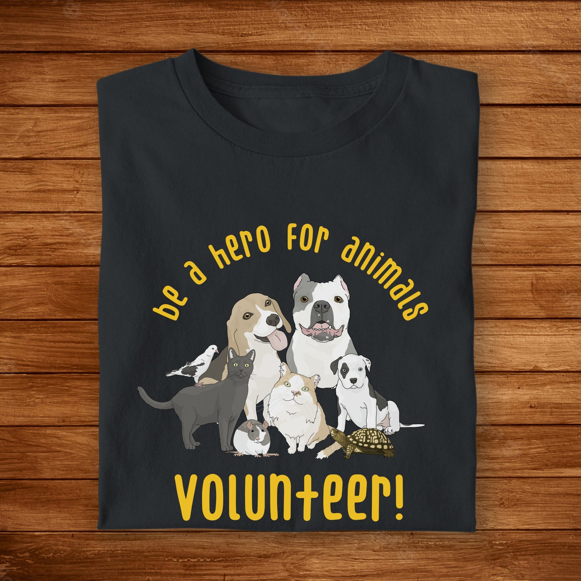 Volunteer! | Unisex T-shirt - Detezi Designs-33372408293346052252