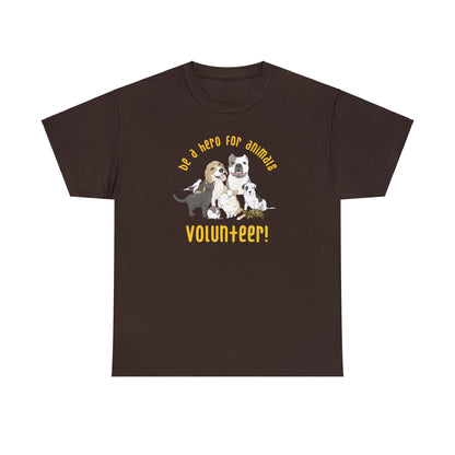 Volunteer! | Unisex T-shirt - Detezi Designs-33372408293346052252