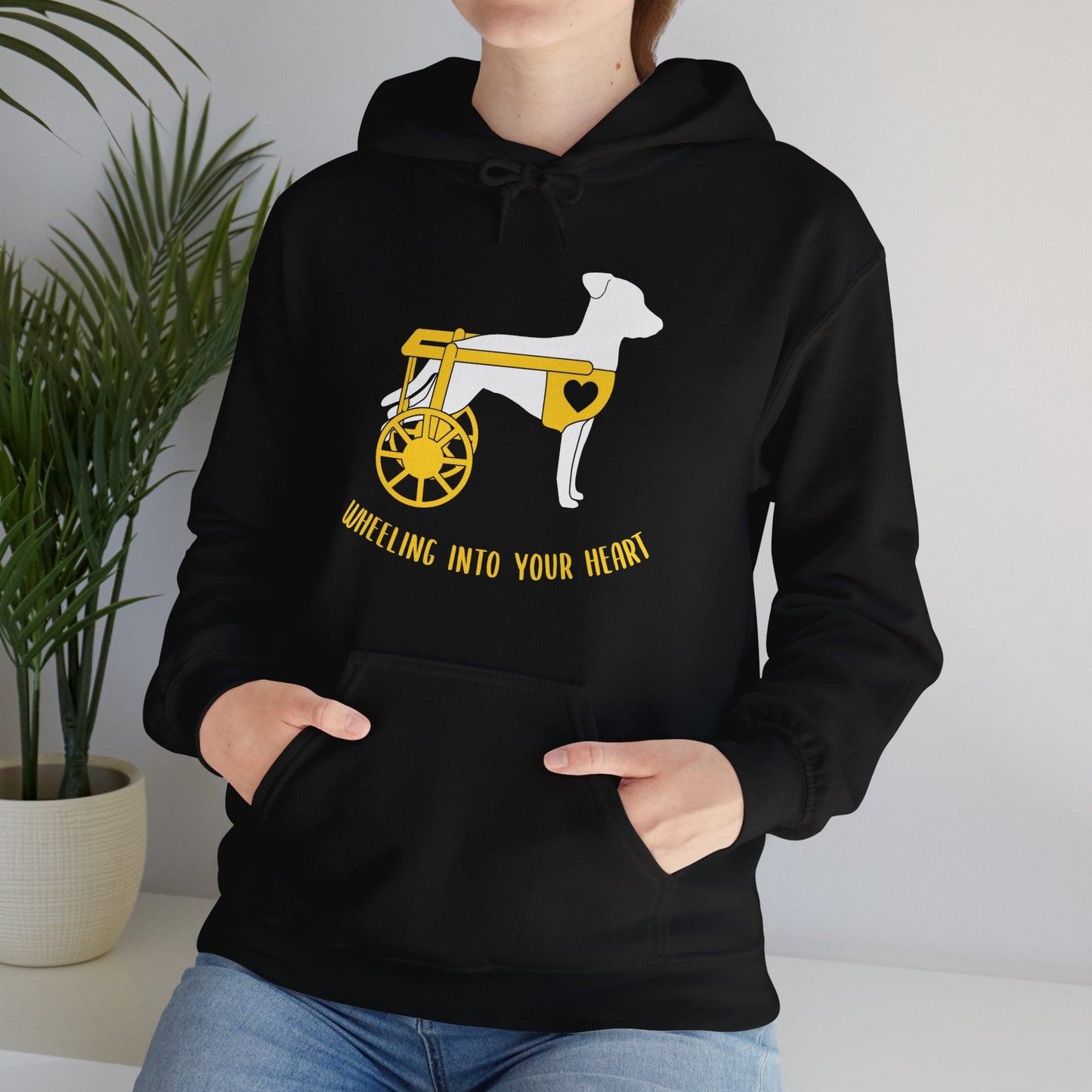 Wheeling Into Your Heart | Hooded Sweatshirt - Detezi Designs-26954507340079724495