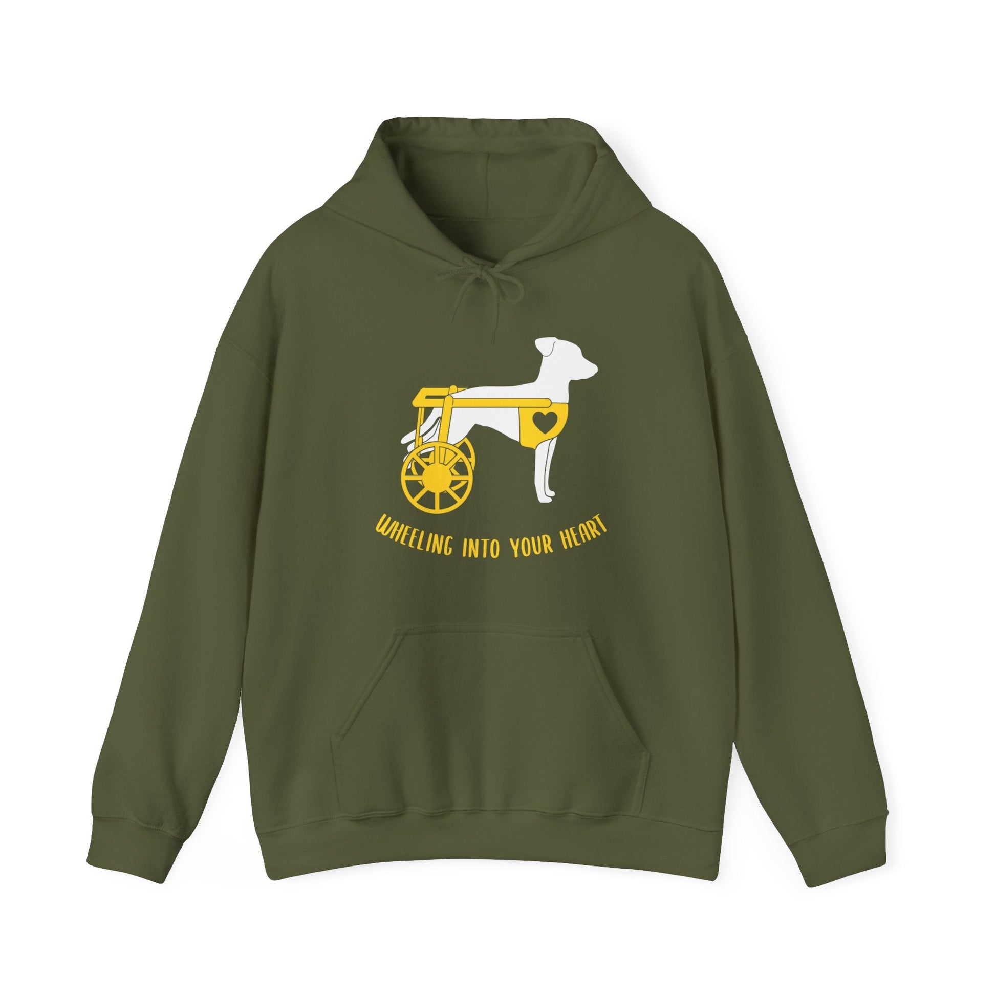 Wheeling Into Your Heart | Hooded Sweatshirt - Detezi Designs-33540919317805133526