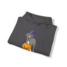 Load image into Gallery viewer, Witchy Puppy | Hooded Sweatshirt - Detezi Designs-11682384110260485452

