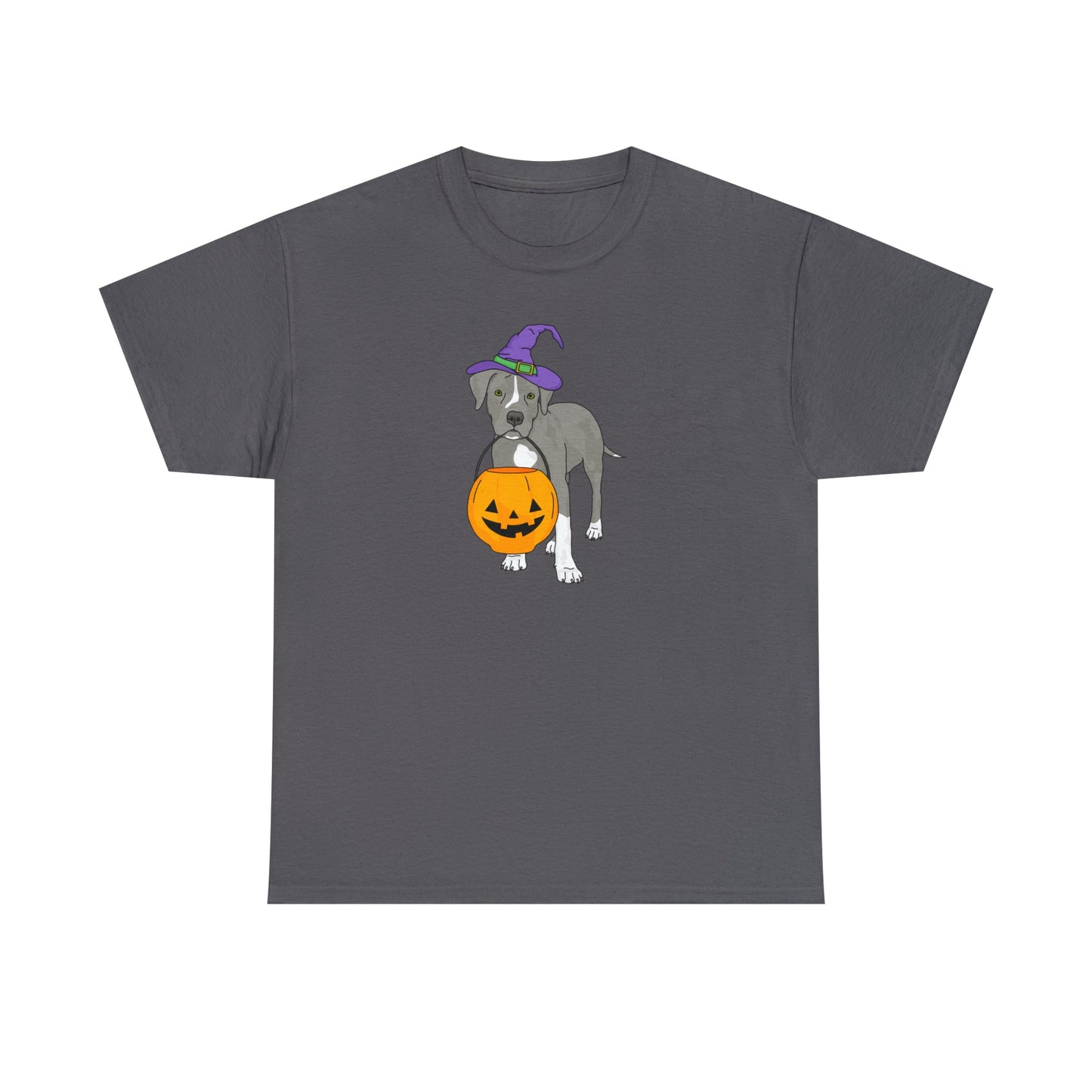 Witchy Puppy | T-shirt - Detezi Designs-13933292414385995552