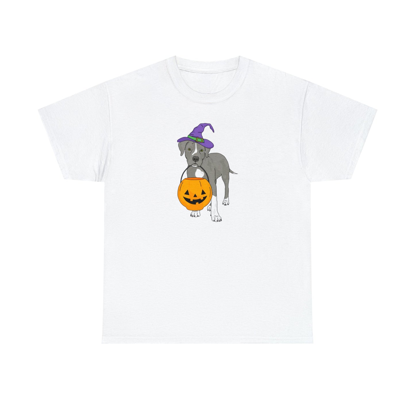 Witchy Puppy | T-shirt - Detezi Designs-17900053389332948036