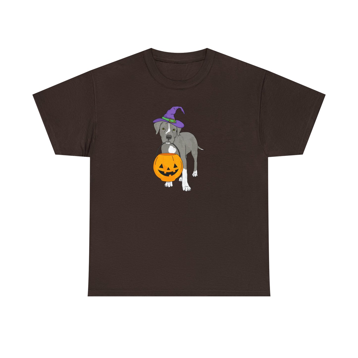 Witchy Puppy | T-shirt - Detezi Designs-22457871915819401606
