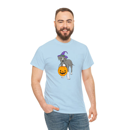 Witchy Puppy | T-shirt - Detezi Designs-25240050173348819136