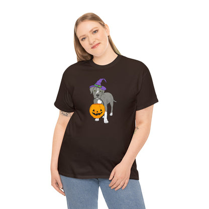 Witchy Puppy | T-shirt - Detezi Designs-25240050173348819136