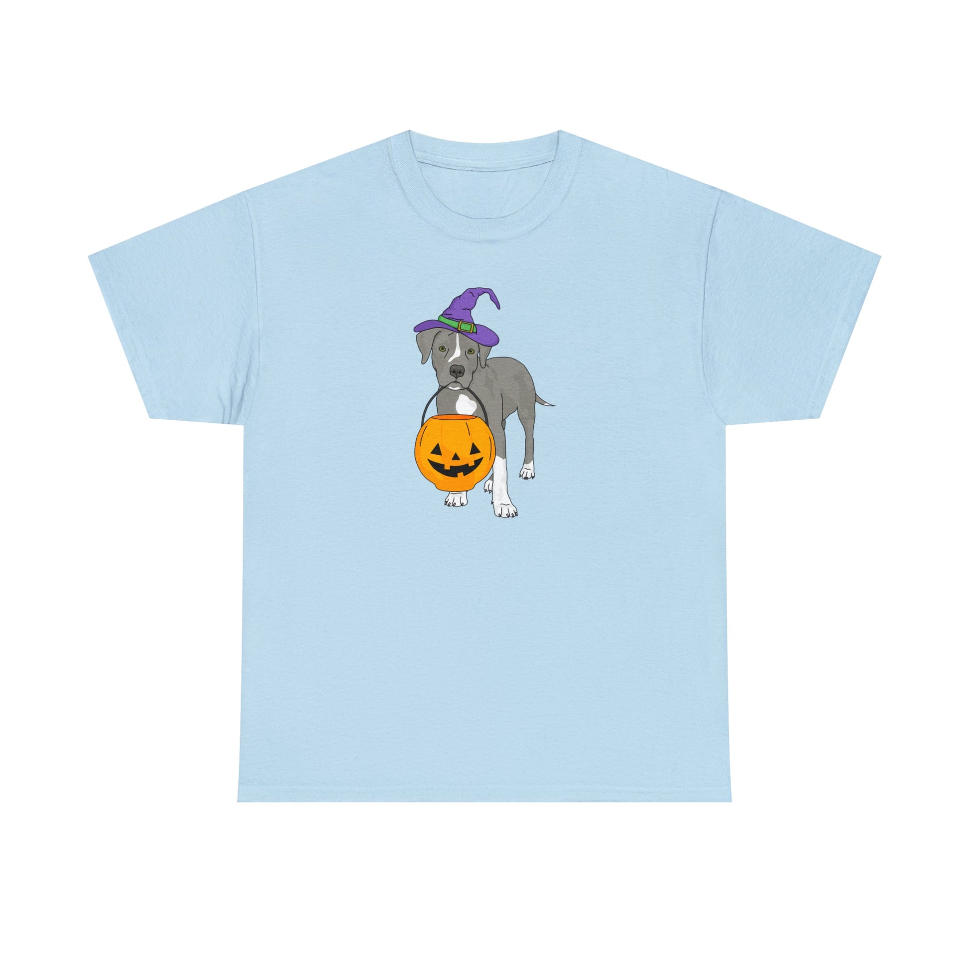 Witchy Puppy | T-shirt - Detezi Designs-68504001295346676355