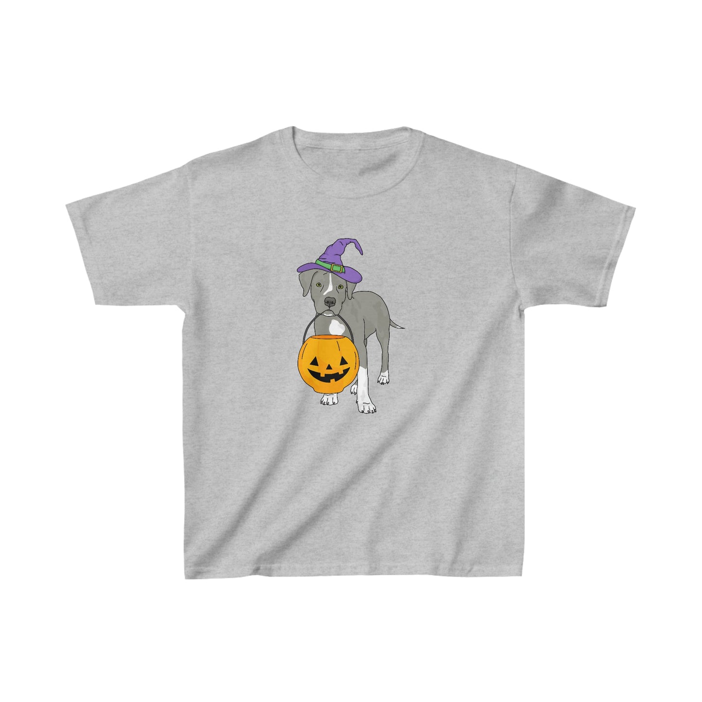 Witchy Puppy | **YOUTH SIZE** Tee - Detezi Designs-15981135264727307967